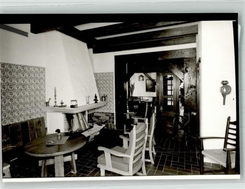 Salzbergen Gasthaus Gutsschänke Holsterfeld Kaminecke Foto Original aus Archiv eines Ansichtskartenverlages Ort handschriftlich