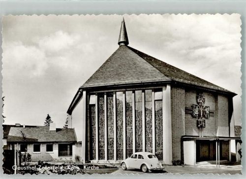 Clausthal-Zellerfeld St. Nikolaus Kirche VW Käfer