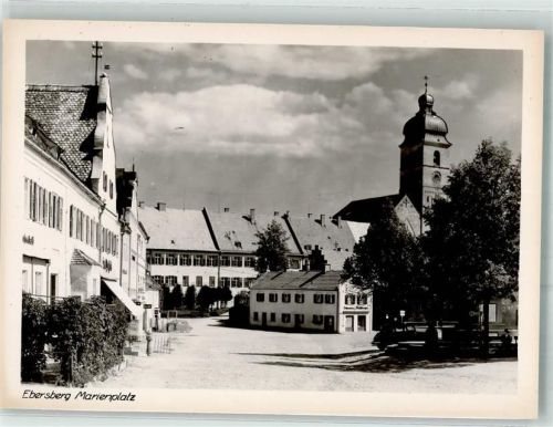 Ebersberg Marienplatz Kirche