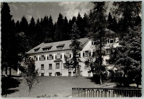 Überruh Sanatorium Foto Original aus Archiv eines Ansichtskartenverlages
