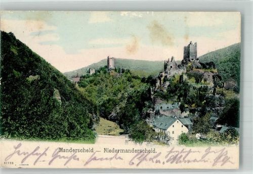 Niedermanderscheid 1907 Burg