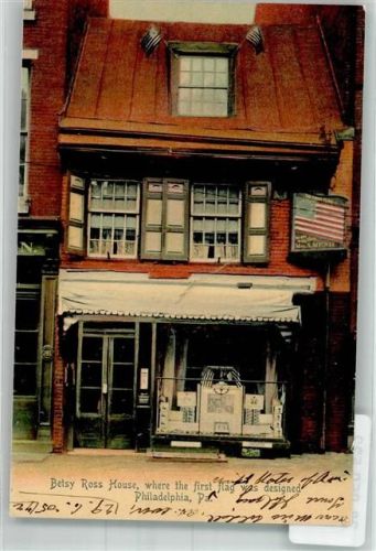 Philadelphia 1905 Geschäft Betsy Ross House