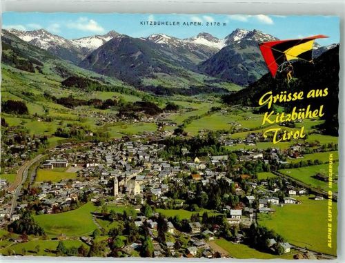 Kitzbühel 1983 Fliegeraufnahme