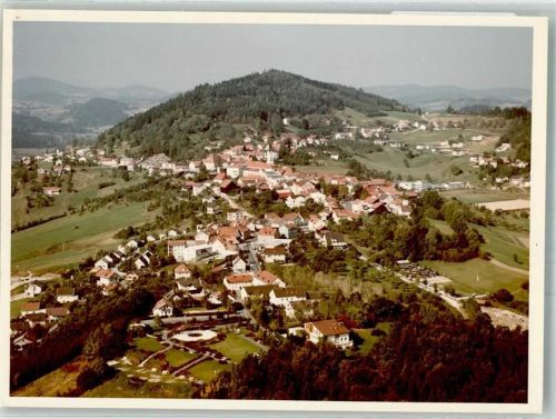 Schönberg Fliegeraufnahme Foto Original aus Archiv eines Ansichtskartenverlages