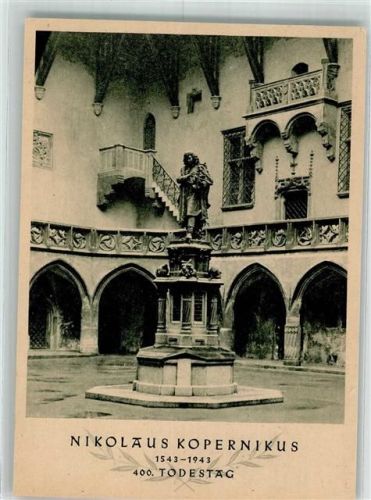 Krakau Denkmal Nikolaus Kopernikus 400. Todestag 1543-1943