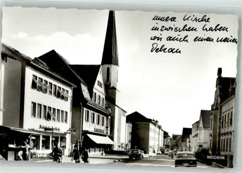 Weilheim Apostelkirche an der Münchener Straße