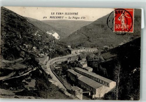 Mazamet 1913 Briefmarke Bildseite