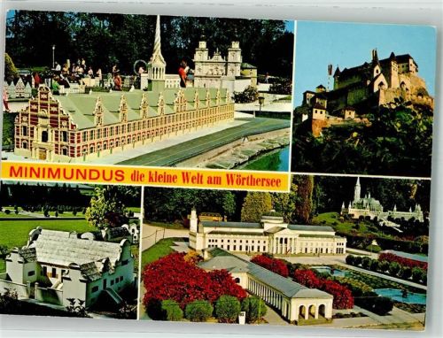 Klagenfurt Burg Festung Minimundsu am Wörthersee