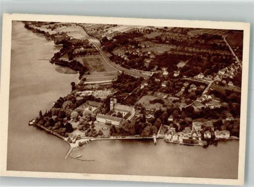 Friedrichshafen 1935 Fliegeraufnahme des Schlosses am Bodensee Bild 165 Reichswinterhilfe-Lotterie