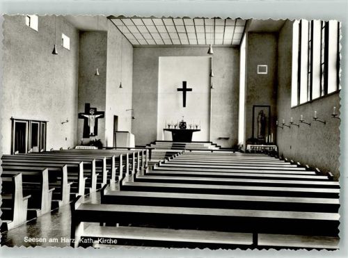 Seesen Inneres der Kirche Maria Königin