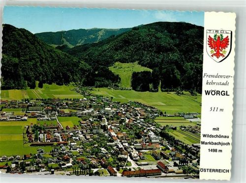 Wörgl 1971 Fliegeraufnahme