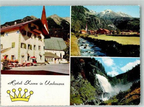 Umhausen 1969 Hotel Krone