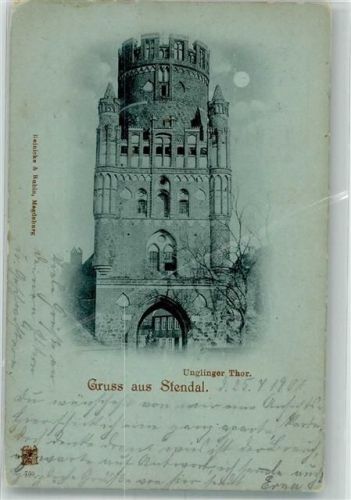 Stendal 1901 Unglinger Tor