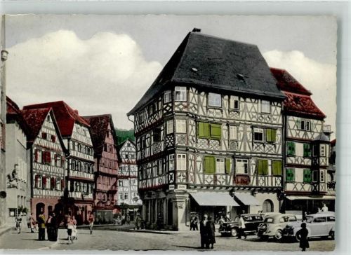 Mosbach Palm'sches Haus Oldtimer Fachwerk Verlag Gerling