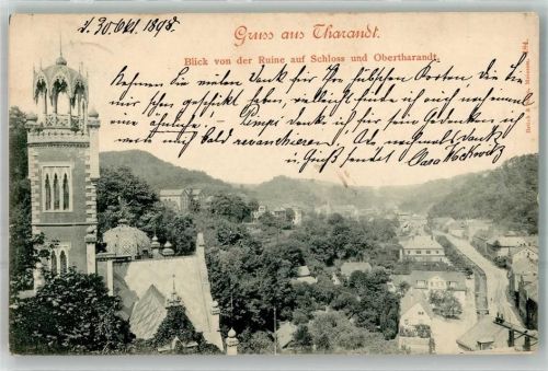 Tharandt 1908 Schloss