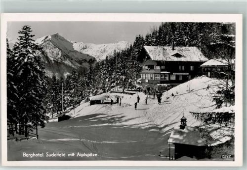 Sudelfeld Berghotel Sudelfeld mit Alpspitze Verlag Peter Triem Nr. 2292