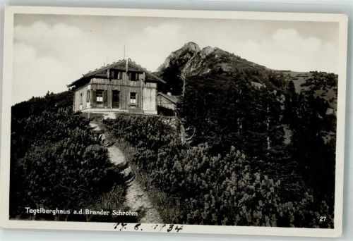 Tegelberghaus Hüttenstempel