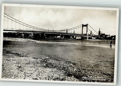Köln Mülheim 901 Mülheimer Rheinbrücke