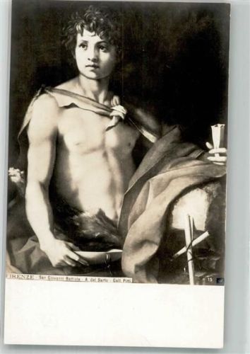Firenze sign. Del Sarto San Giovanni Battista in der Galeria Pitti NPG 15