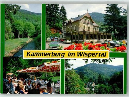 Lorch Wald-Hotel Cafe Gasthaus zur Kammerburg im Wispertal Mercedes