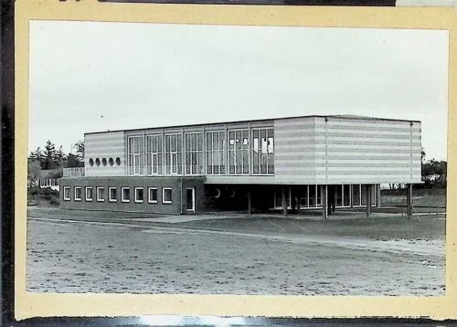 Duhnen Foto montiert auf Karton Kurmittelhaus Fotograf Otto Schulze