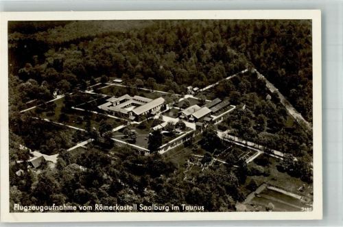 Saalburg Fliegeraufnahme Römerkastell