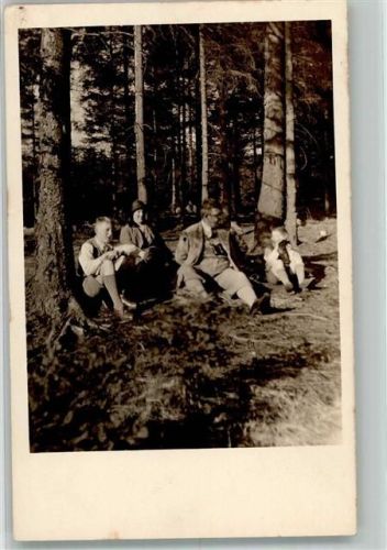 Langenbrück 1933 Familienfoto Ort lt. Stempel