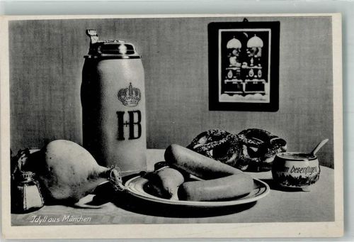 München Bierkrug Brotzeit