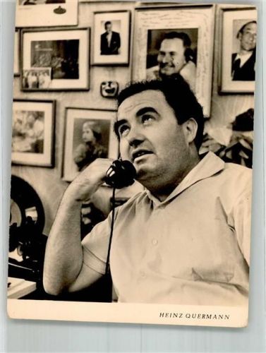 Portrait vom Schauspieler und Moderator Heinz Quermann DDR-Fernsehen