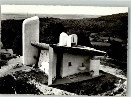 Ronchamp Kapelle de Notre-Dame du Haut von Le Corbusier