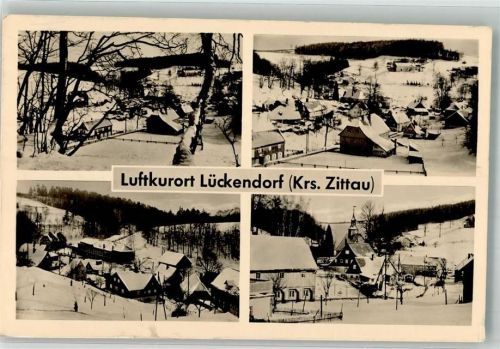 Luftkurort Lückendorf 1964 Winter
