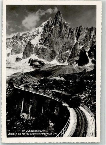 Chamonix-Mont-Blanc Eisenbahnstrecke zum Montenvers