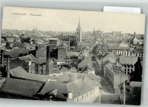 Leuven 1915 Feldpost WK I Lüttich
