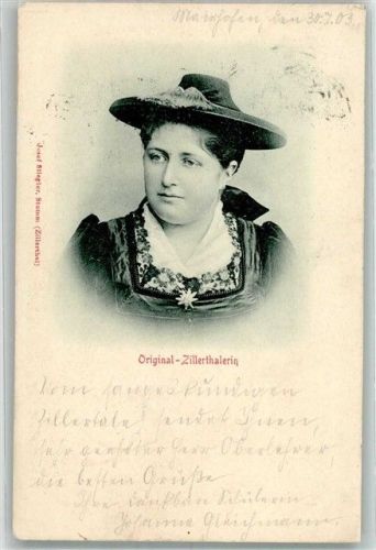 1903 Original Zillerthalerin