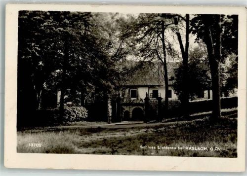 Haslach 1943 Schloss Lichtenau