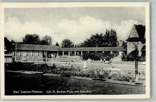 Bad Saarow Bahnhof LKW Joh.R-Becher-Platz