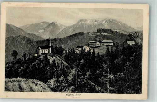 Maria Eck 1926 Kirche Wallfahrt-Kloster