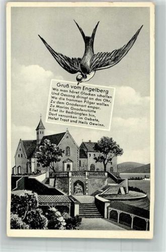 Großheubach Schwalbe über Kloster Engelberg Notopfermarke