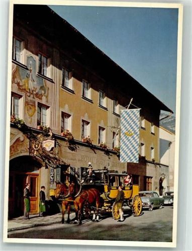 Partenkirchen Postkutsche Posthotel