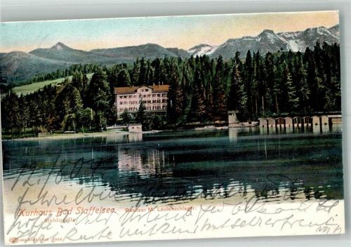 Bad Staffelstein 1904 Adelskorrespondenz Kurhaus