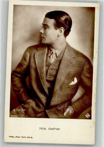 Portrait von Nils Asther Ross-Verlag 1283/2