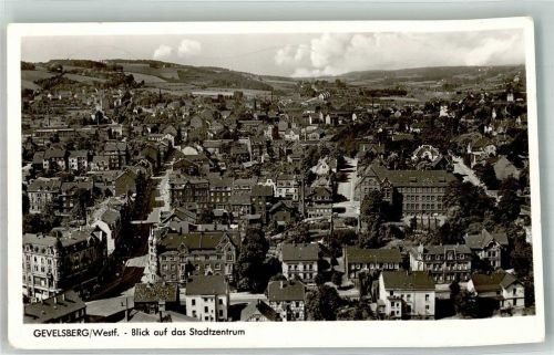 Gevelsberg Blick auf das Stadtzentrum
