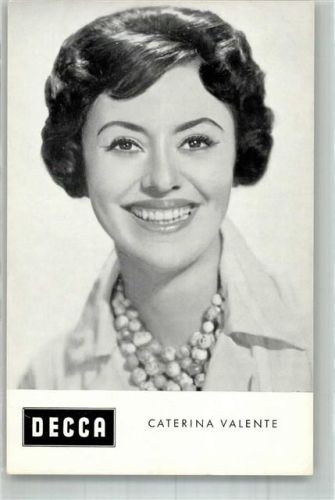Caterina Valente DECCA Schallplatten