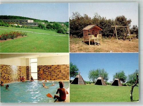 Baasem Familienferienstätte St. Ludger Spielplatz Zelt Schwimmbad Hallenbad Bademode