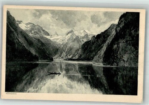 Schönau Der Königssee vom Malerwinkel