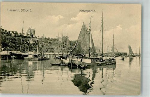 Sassnitz Segelboote im Hafen