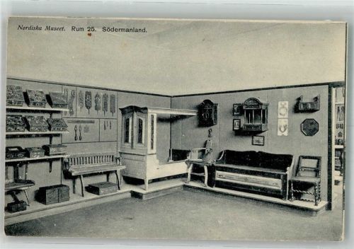 Stockholm Nordisches Museum Raum 25 Södermanland
