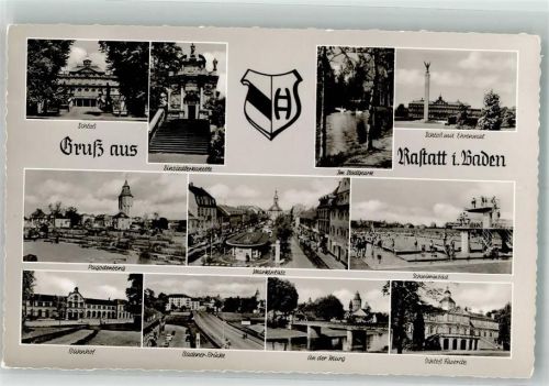 Rastatt Bahnhof Marktplatz Schwimmbad