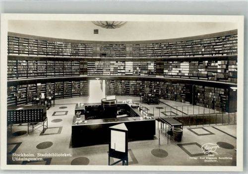 Stockholm Stadtbibliothek Leihhalle