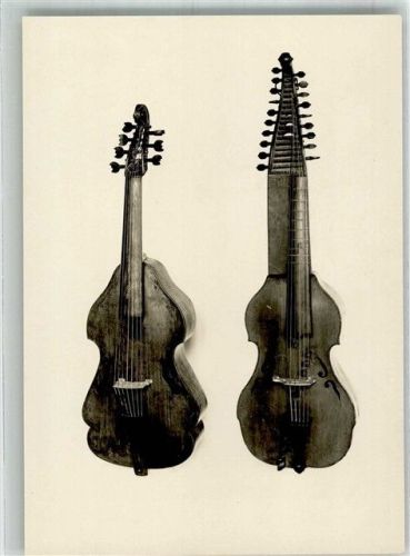 Berlin, unsortiert Viola bastarda und Baryton in der staatlichen Musikinstrumentensammlung